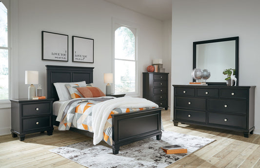 Lanolee - Panel Bedroom Set - Hornell Furniture Outlet