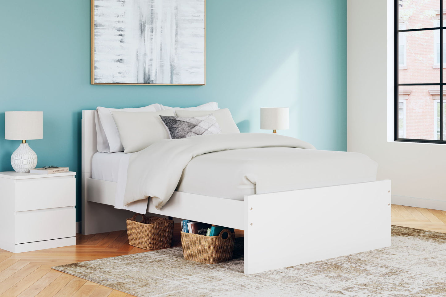 Onita - Panel Platform Bed - Hornell Furniture Outlet