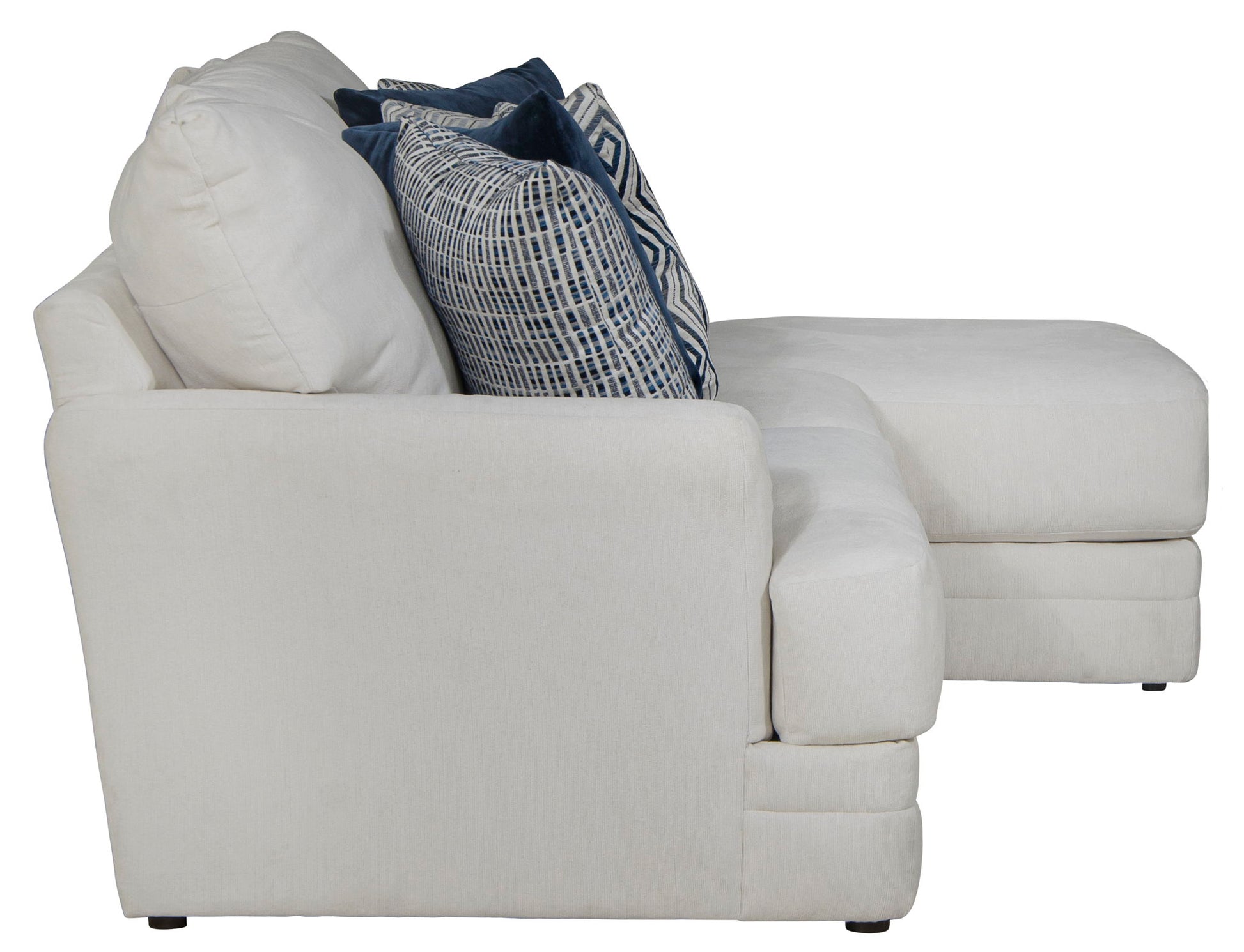 Polaris - Sectional With Comfort Coil Seating And Accent Pillows Included - Hornell Furniture Outlet