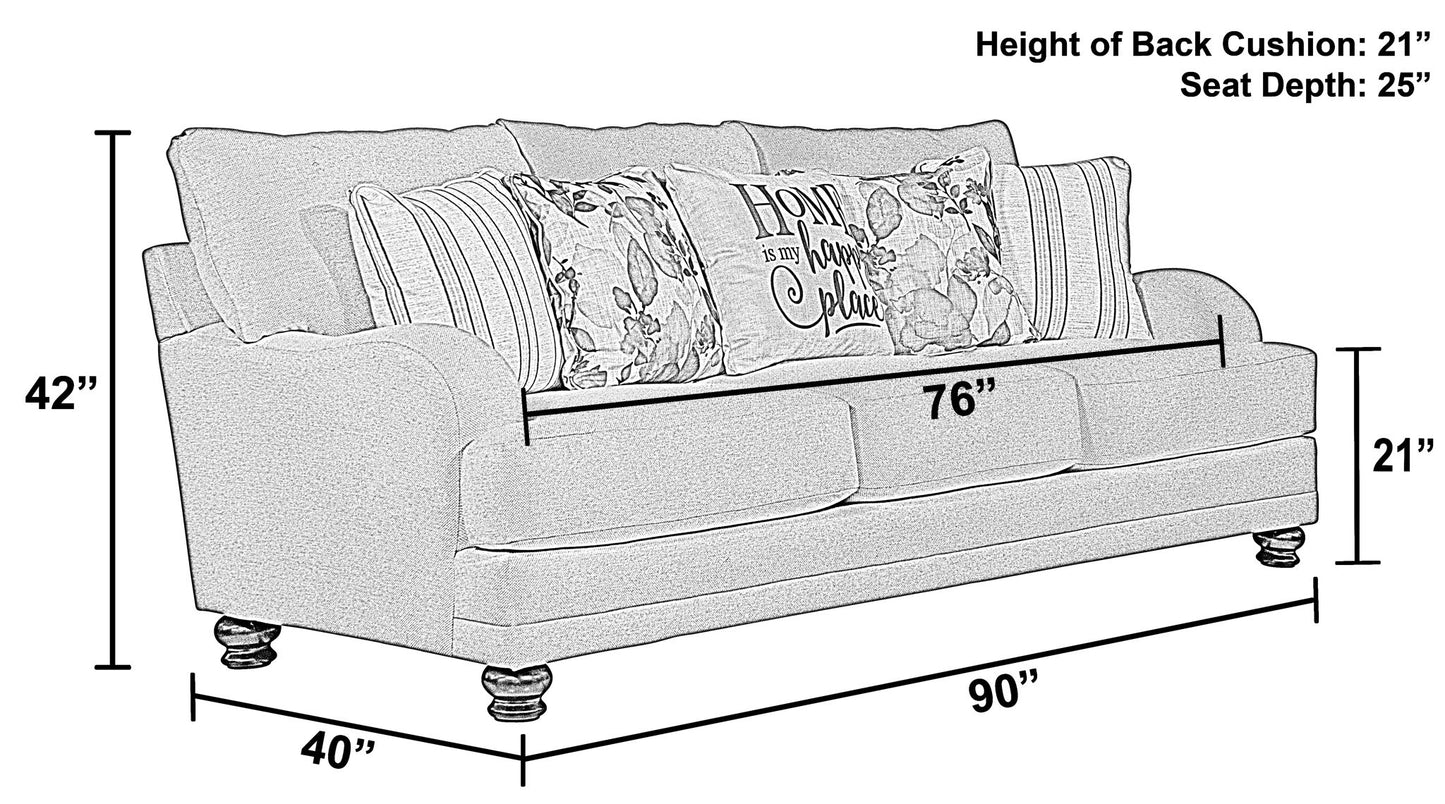 Jonesport - Sofa - Wheat - Hornell Furniture Outlet