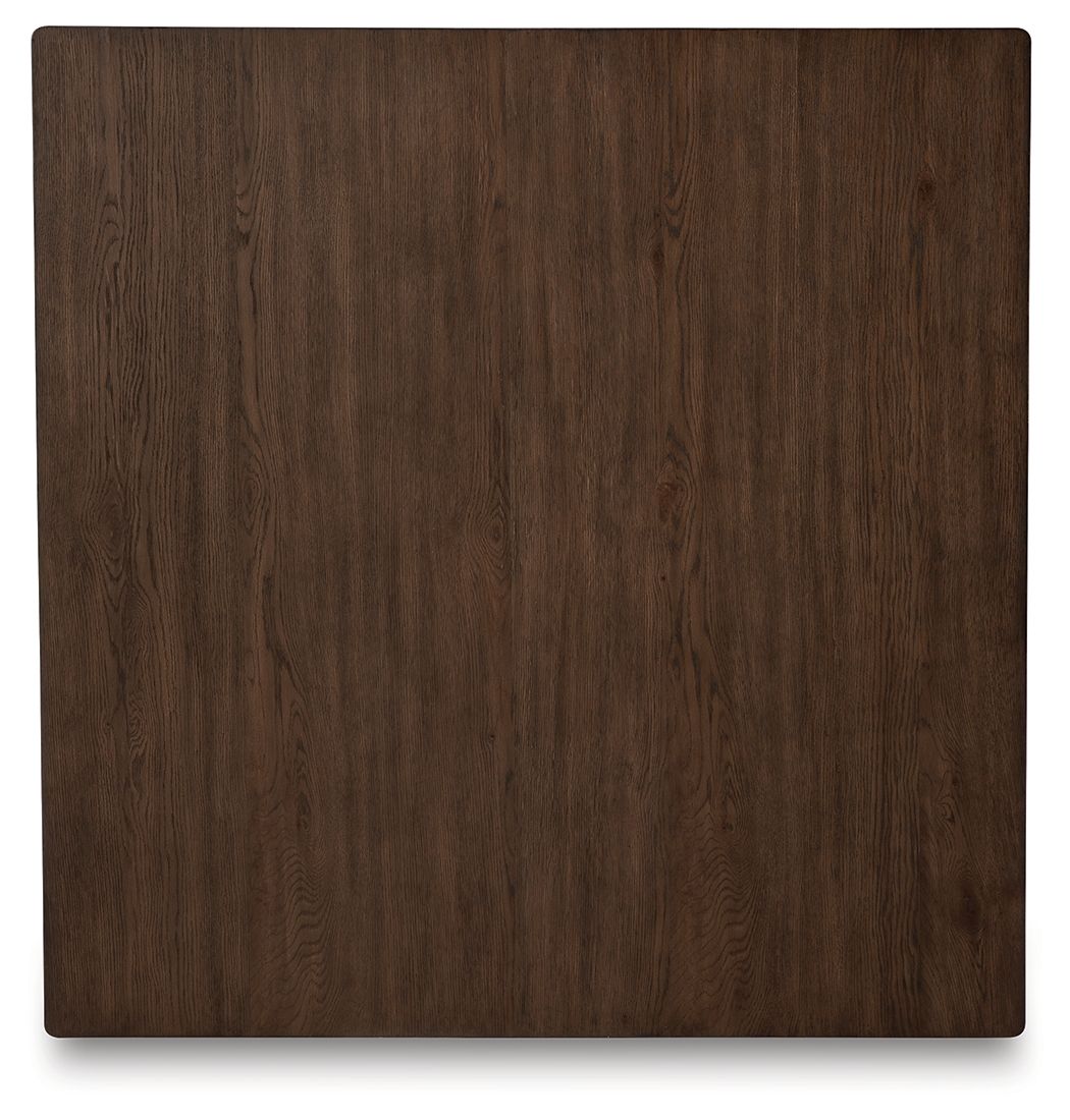 Hannodream - Warm Brown - Square Cocktail Table - Hornell Furniture Outlet