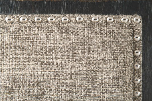 Tyler Creek - Antique Black - DBL Counter UPH Bench - Hornell Furniture Outlet