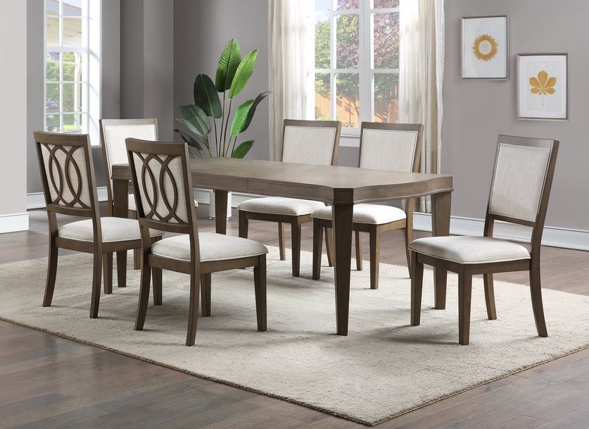 Bordeaux - Side Chair (Set of 2) - Brown - Hornell Furniture Outlet