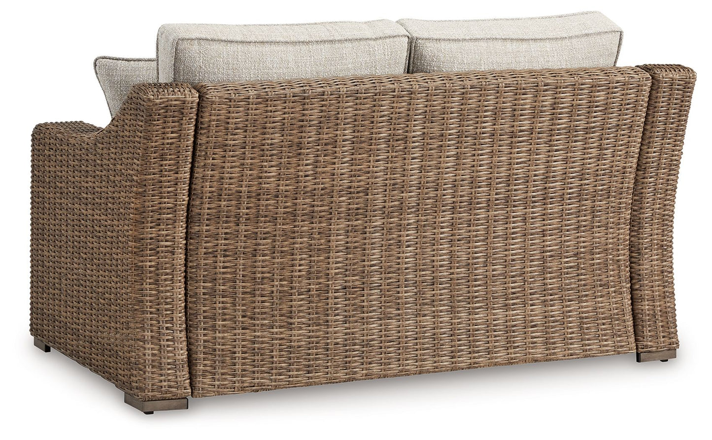 Beachcroft - Beige - Loveseat With Cushion - Hornell Furniture Outlet