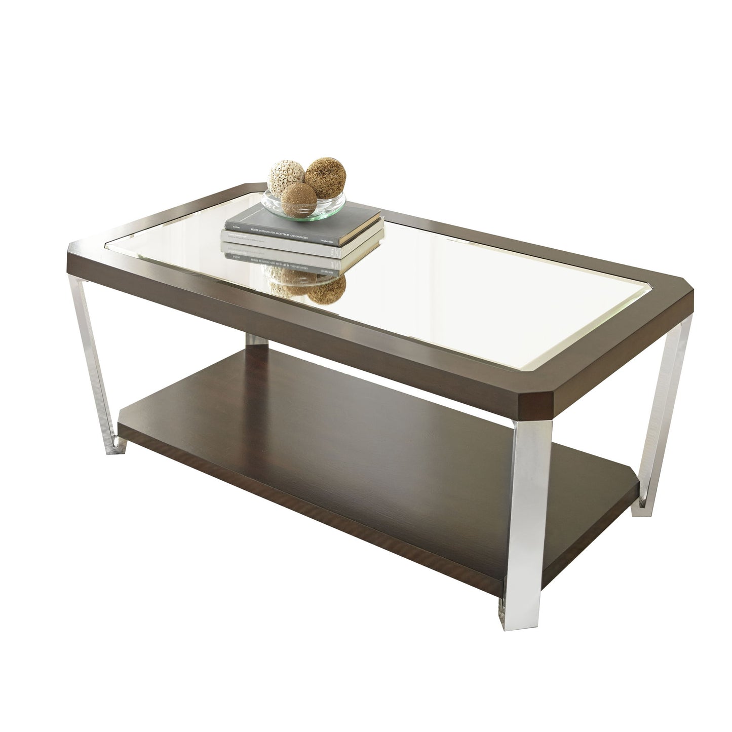 Truman - Cocktail Table - Brown - Hornell Furniture Outlet