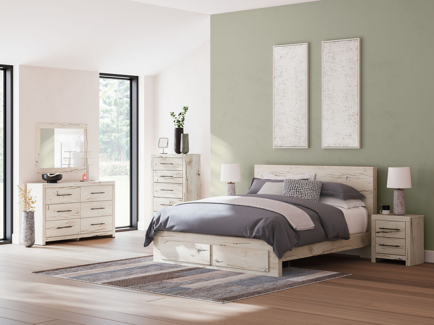 Lawroy - Storage Bedroom Set - Hornell Furniture Outlet