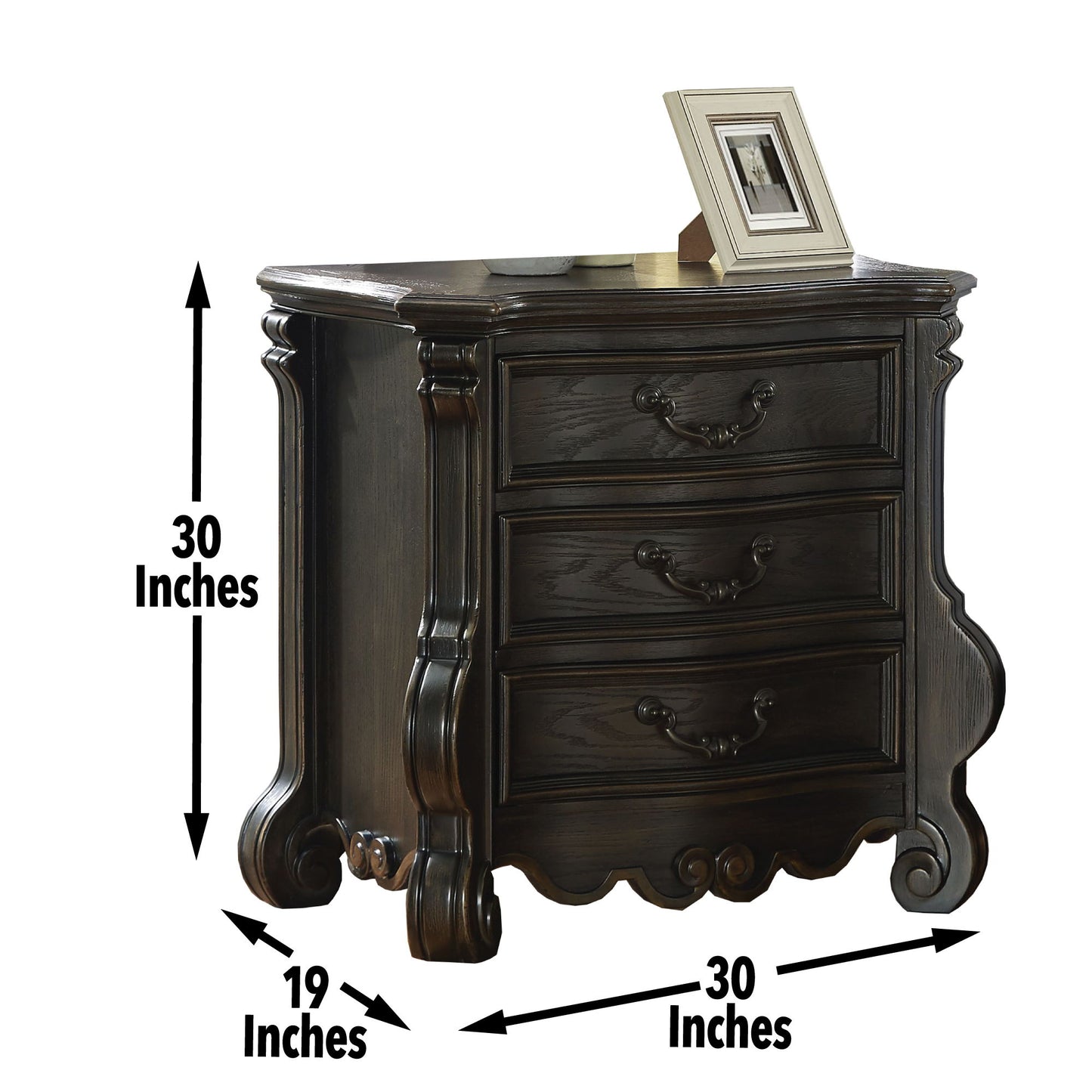 Rhapsody - Nightstand - Dark Brown - Hornell Furniture Outlet