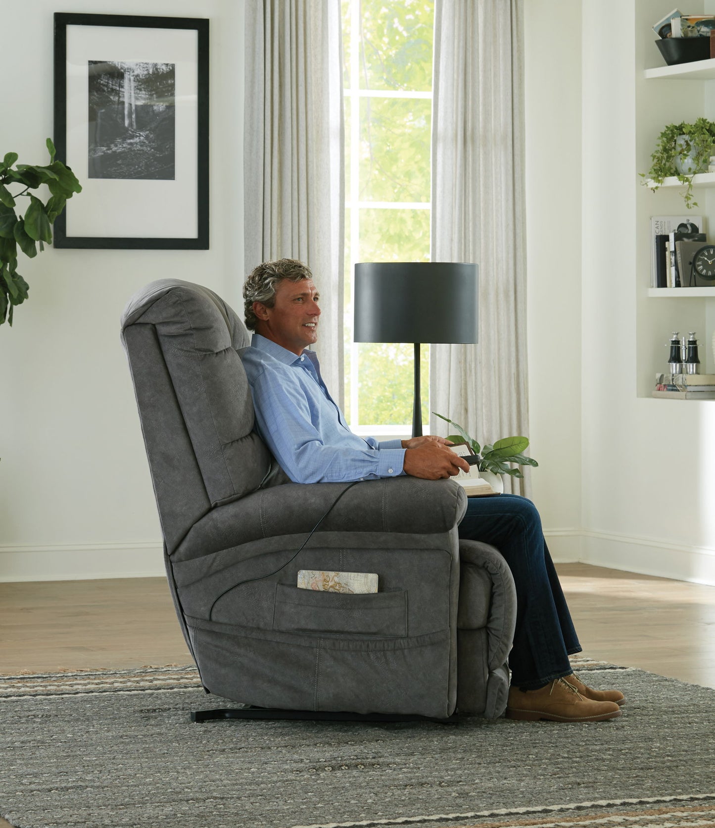 Longevity - Power Lift Reclining With Dual Motor - Hornell Furniture Outlet