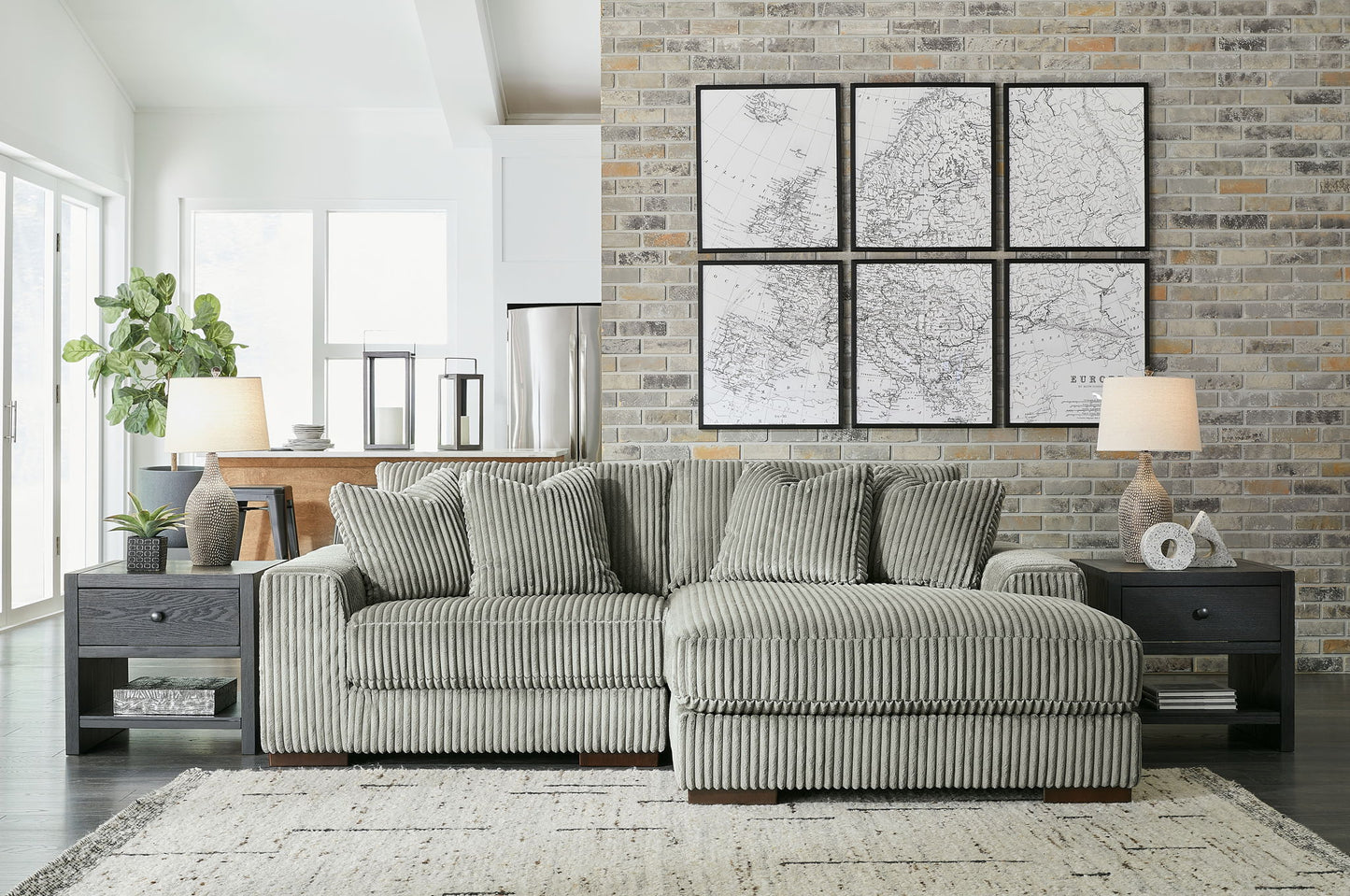 Lindyn - Sectional - Hornell Furniture Outlet