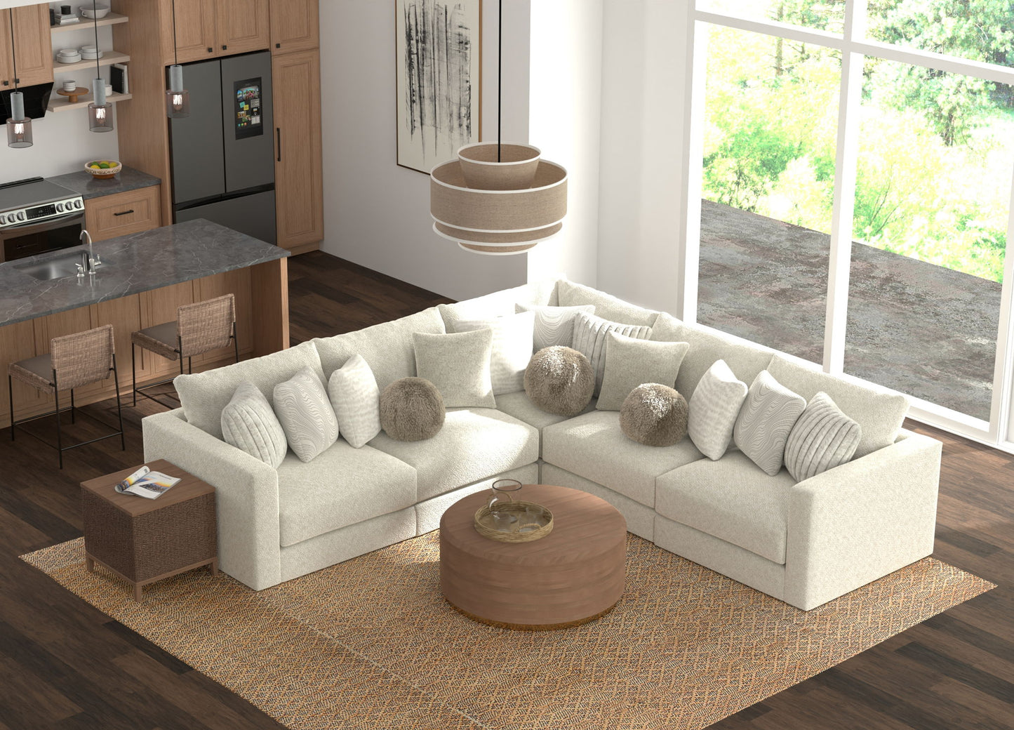 Ritzy - Modular Sofa - Hornell Furniture Outlet