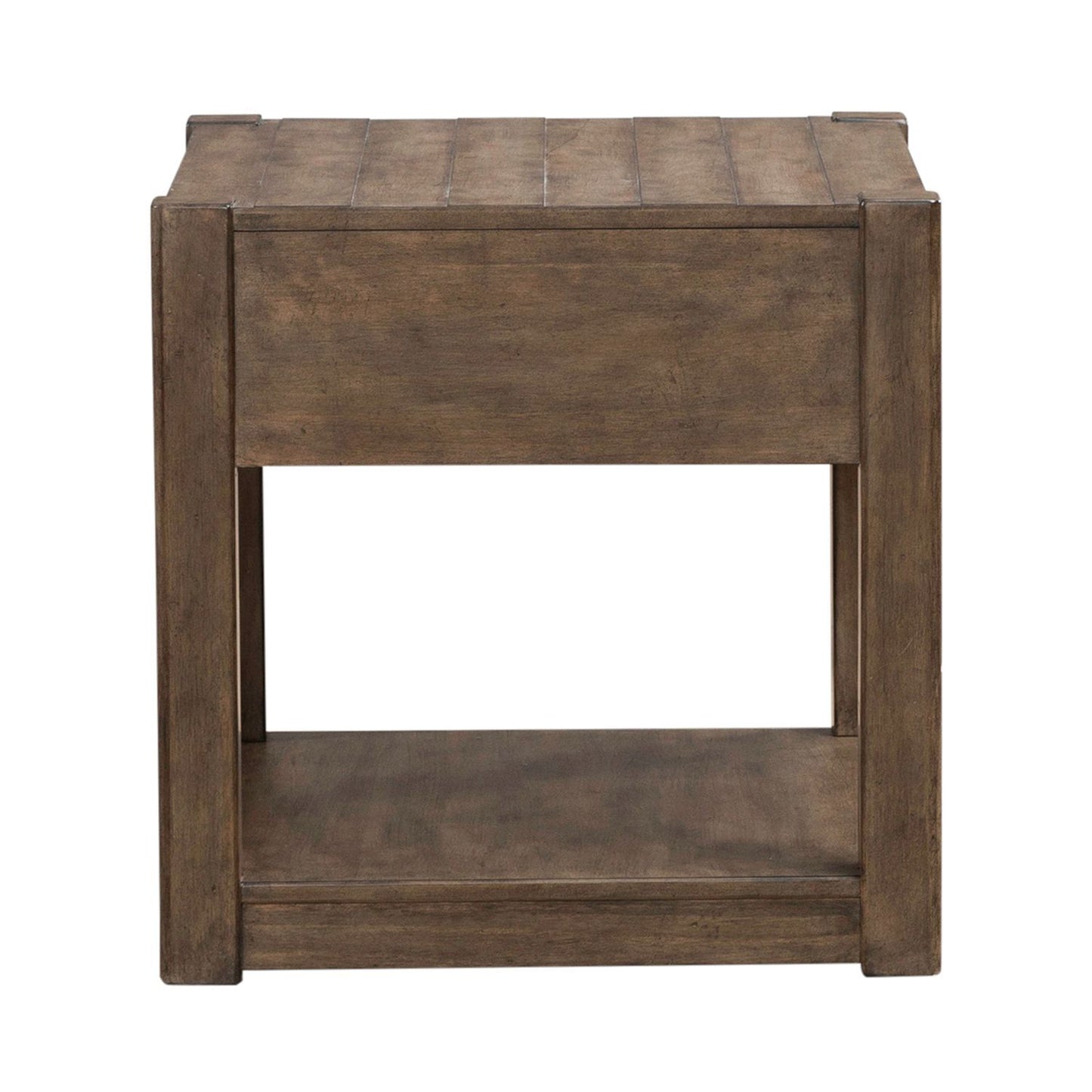 Broadmore - Drawer End Table - Brown - Hornell Furniture Outlet