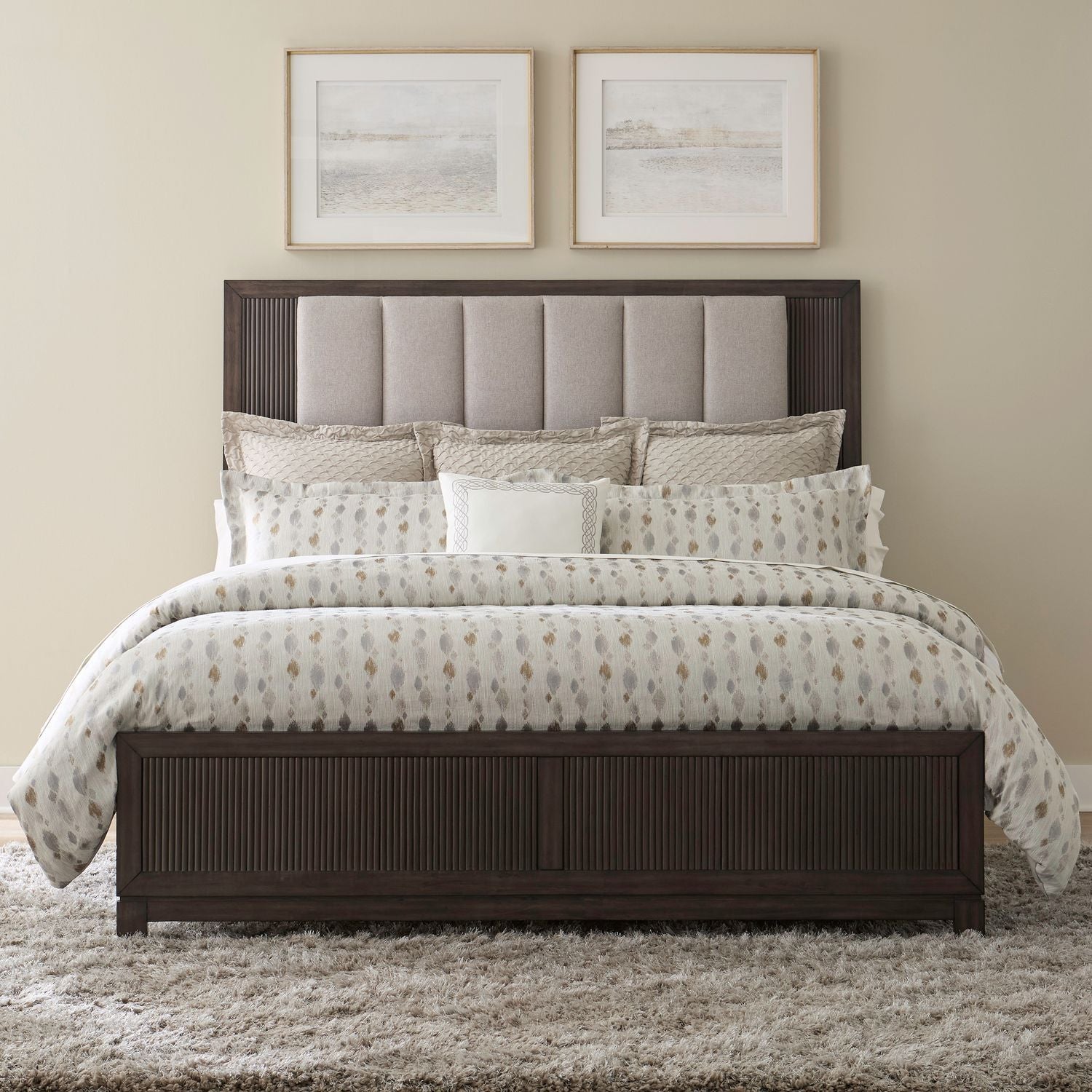 Modern Edge - Upholstered Bed - Hornell Furniture Outlet