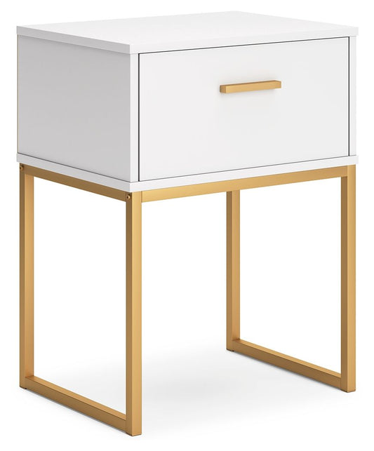 Socalle - One Drawer Night Stand - Hornell Furniture Outlet