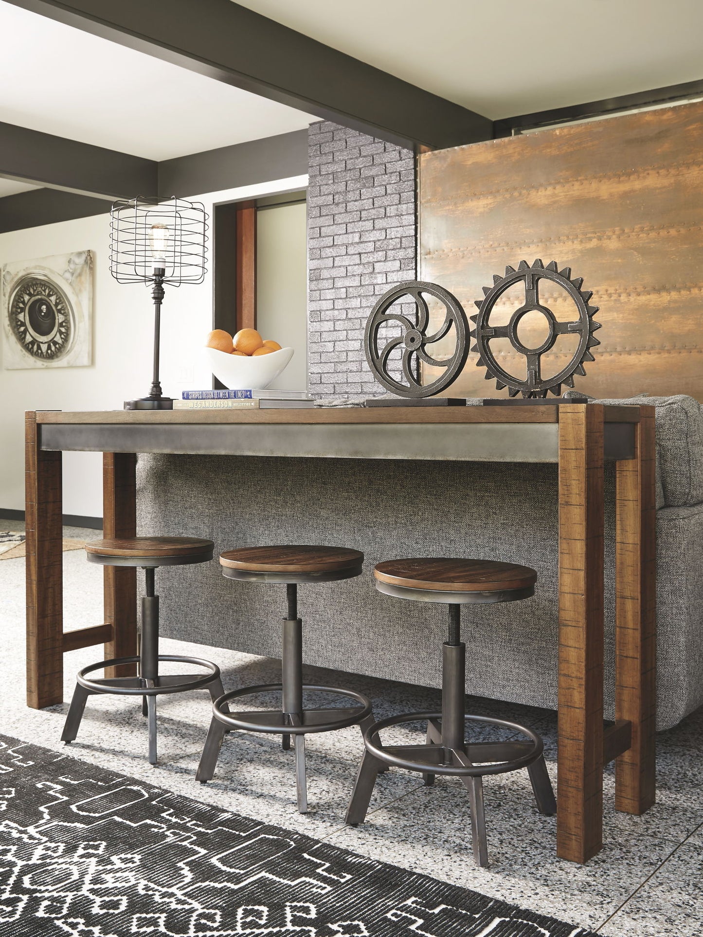 Torjin - Swivel Stool (Set of 2) - Hornell Furniture Outlet