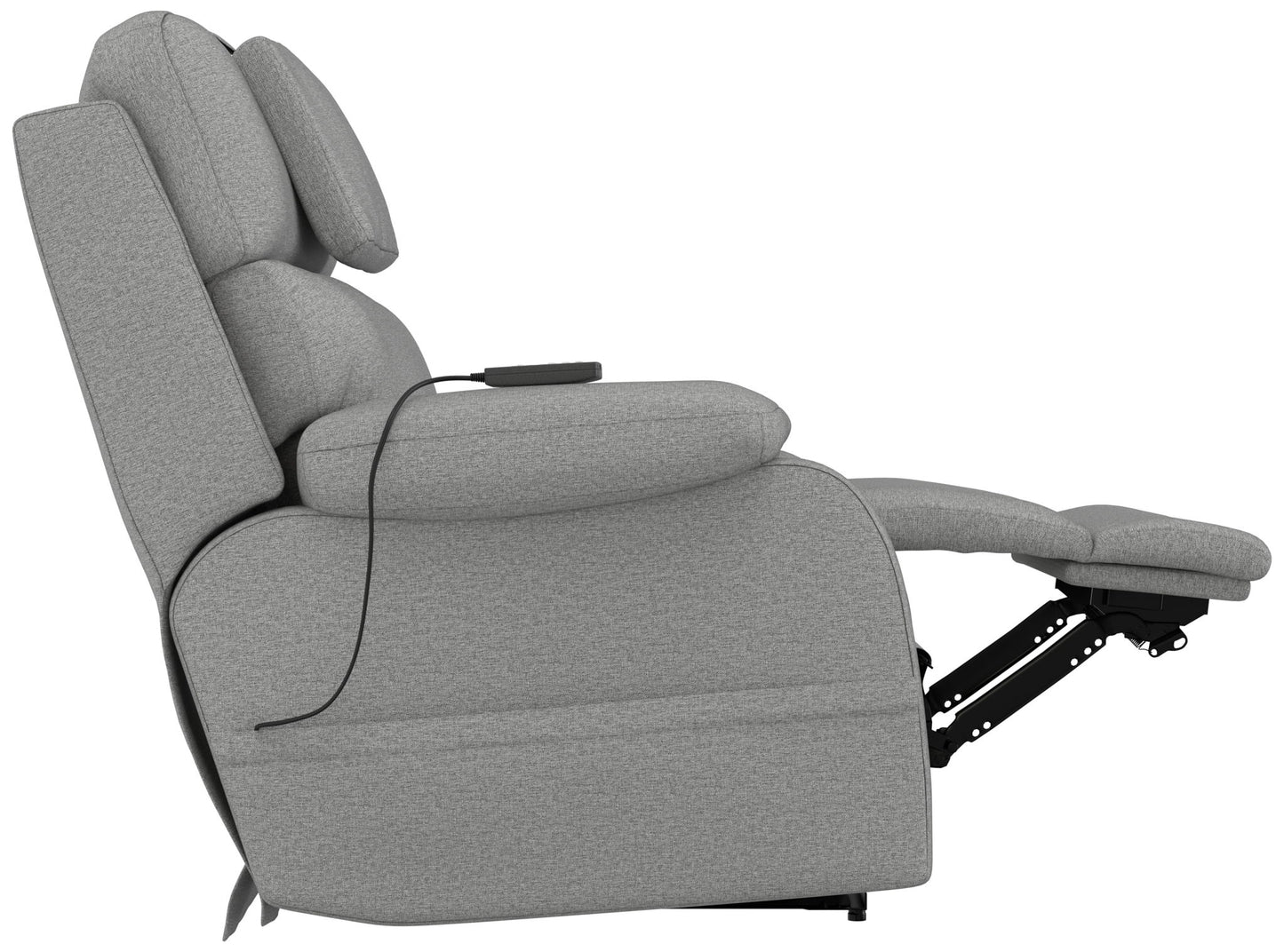 Dreamtime - Power Headrest Power Lay Flat Recliner With CR3 Heat/Massage/Zero Gravity - Hornell Furniture Outlet