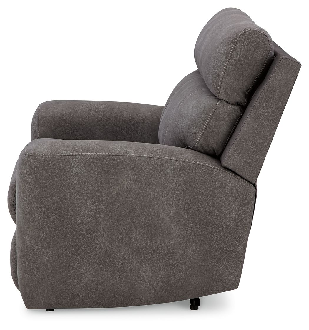 Next - gen Durapella - Power Recliner With Adj Headrest - Hornell Furniture Outlet