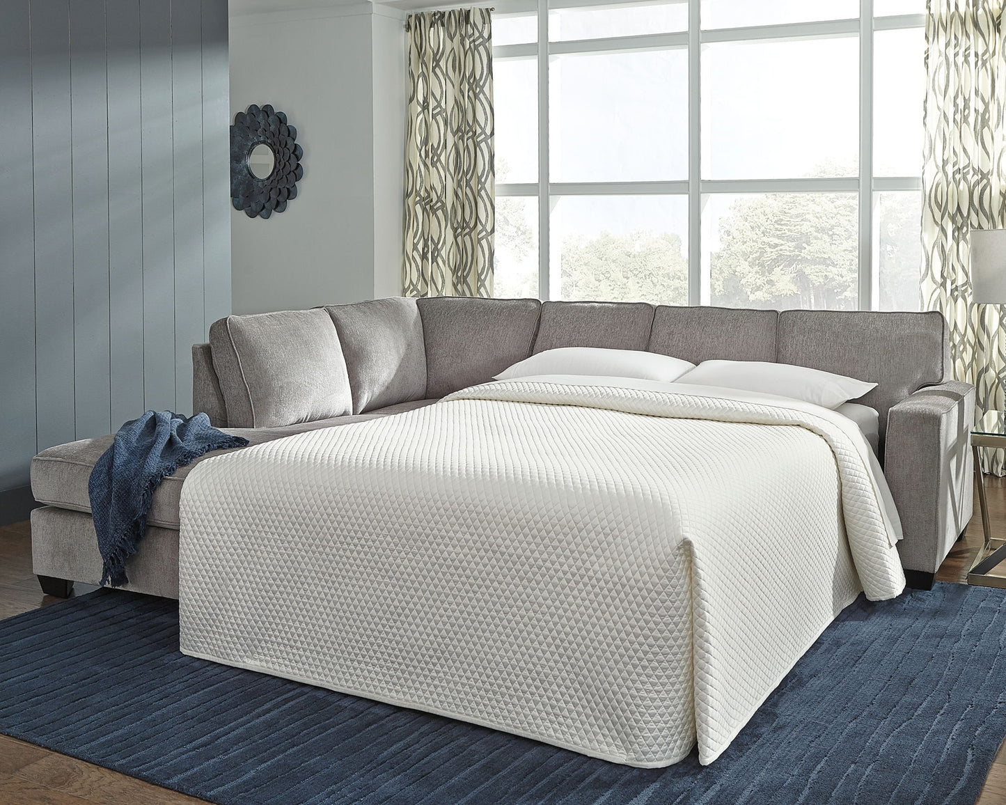 Altari - Sleeper Sectional - Hornell Furniture Outlet