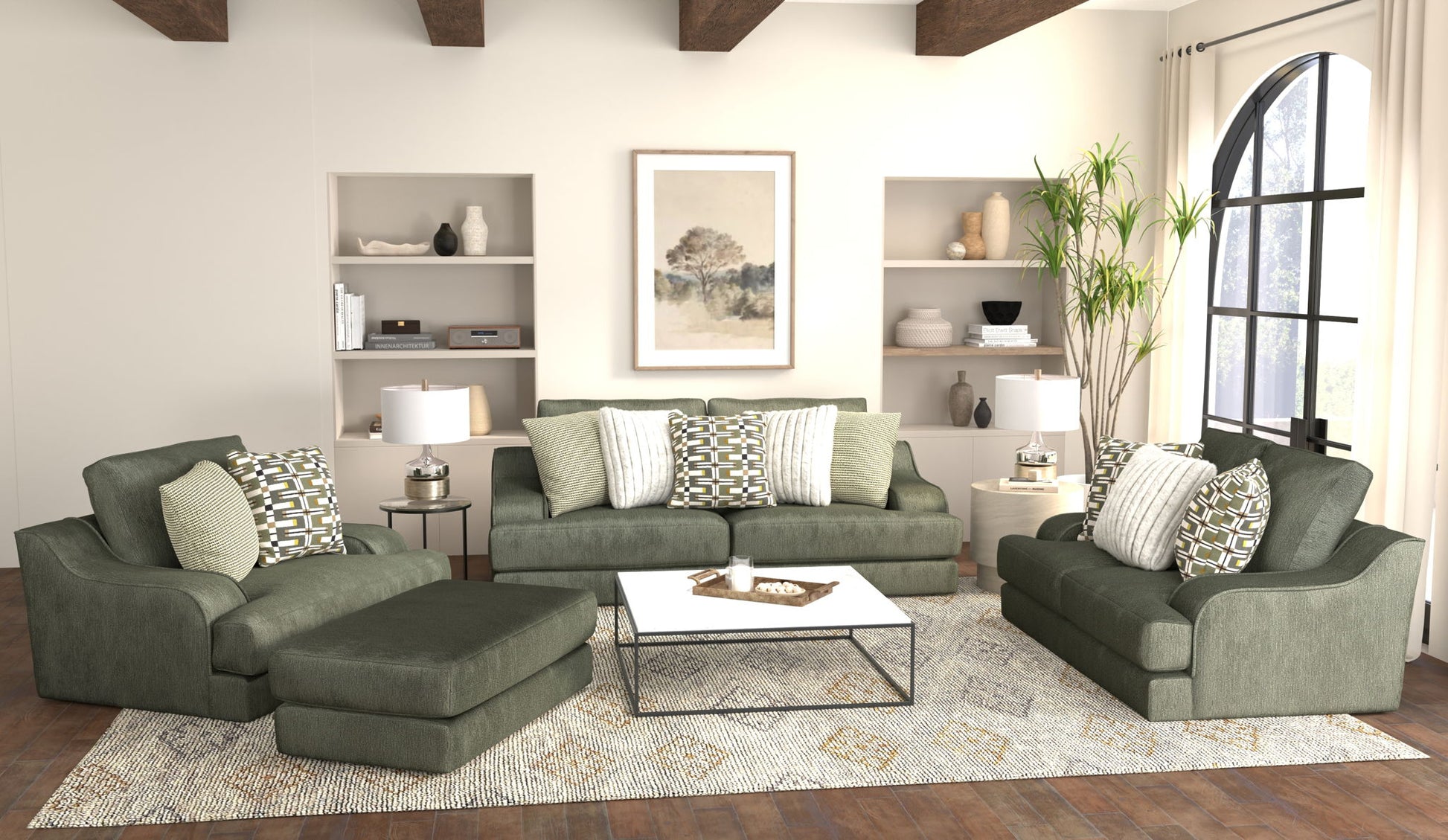 Olympus - Loveseat - Hornell Furniture Outlet