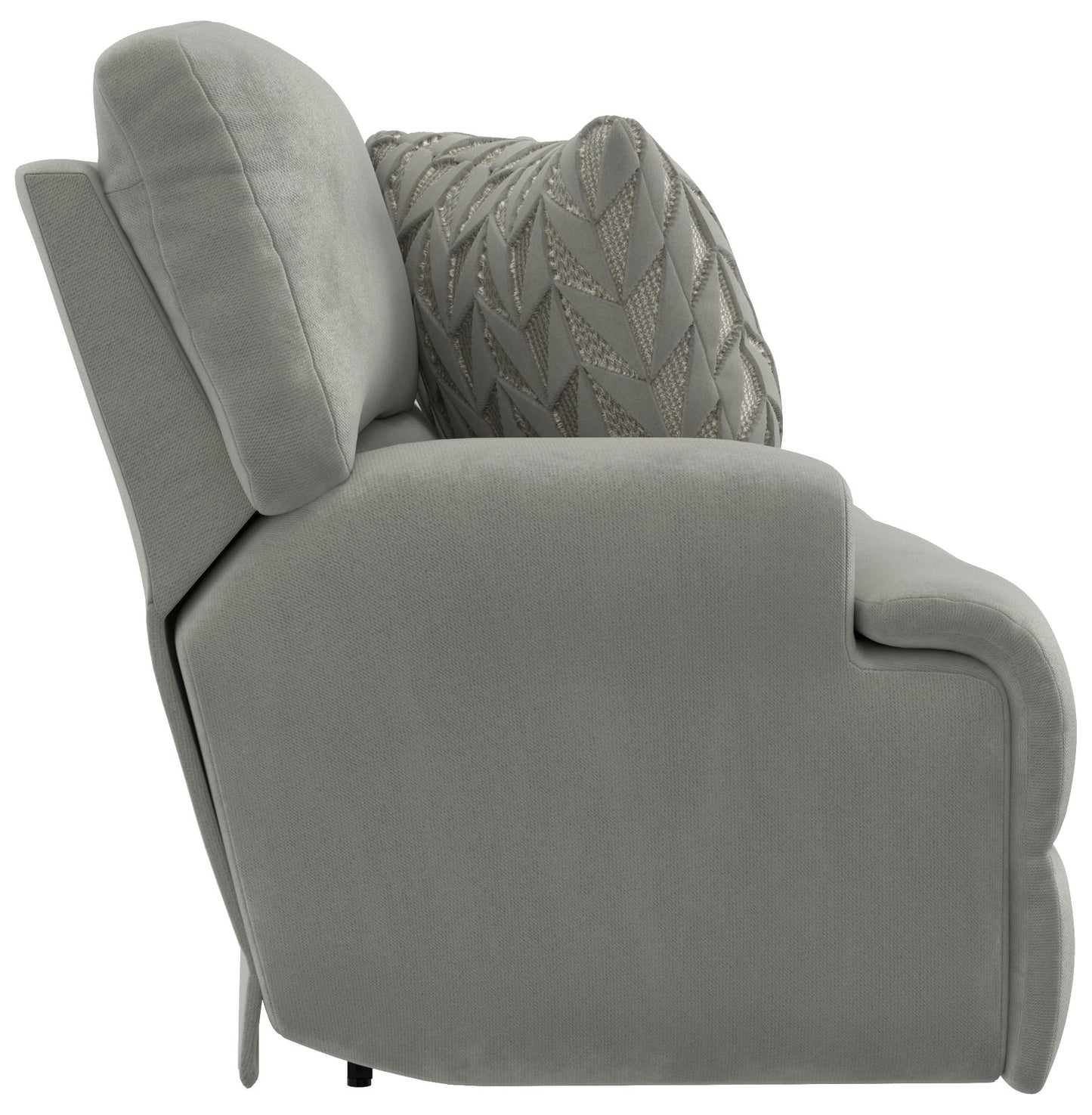 Renaldo - Power Sofa With Zero Gravity Recline - Stone - Hornell Furniture Outlet