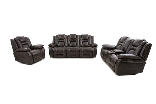 Oportuna - Reclining Living Room Set - Hornell Furniture Outlet