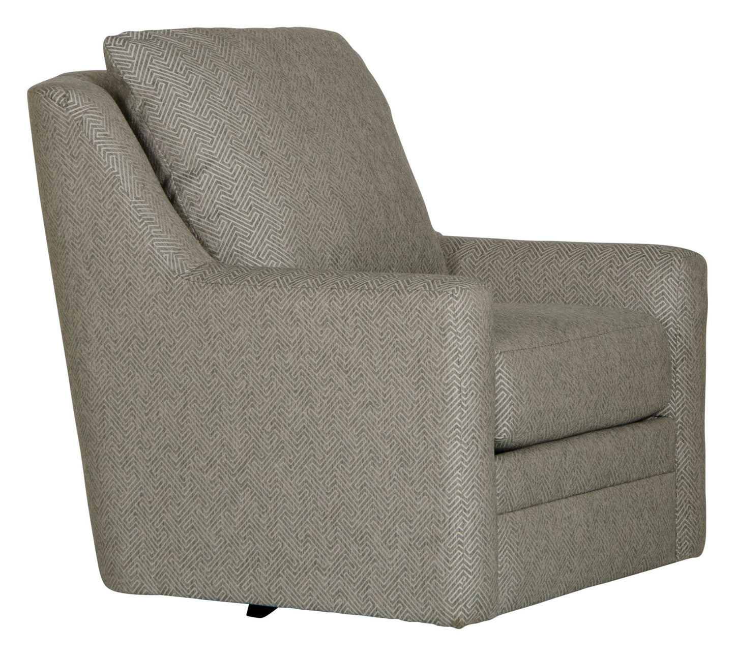 Zeller - Swivel Chair - Sandstone - Hornell Furniture Outlet