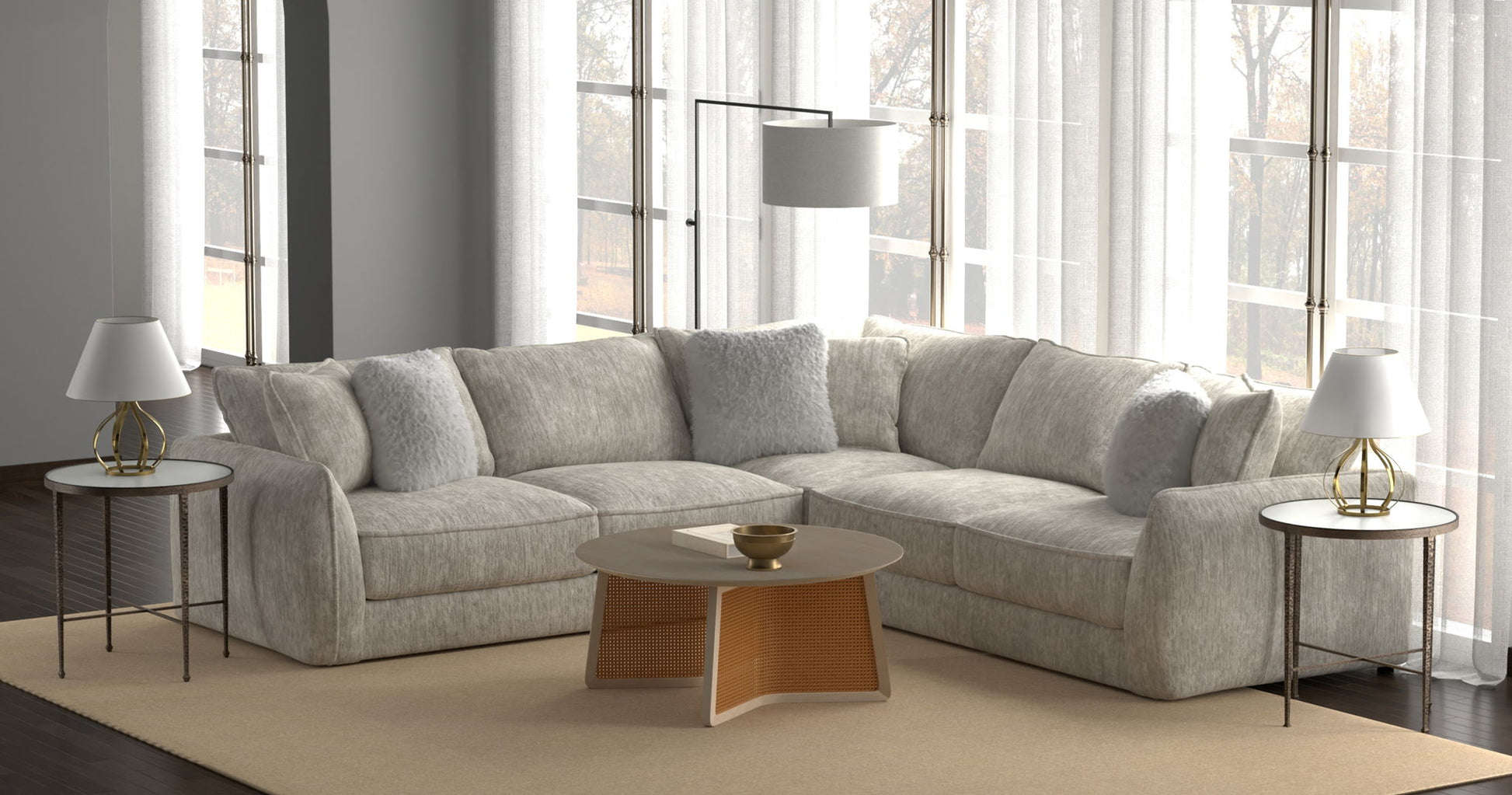 Bucktown - Sectional Sofa - Hornell Furniture Outlet