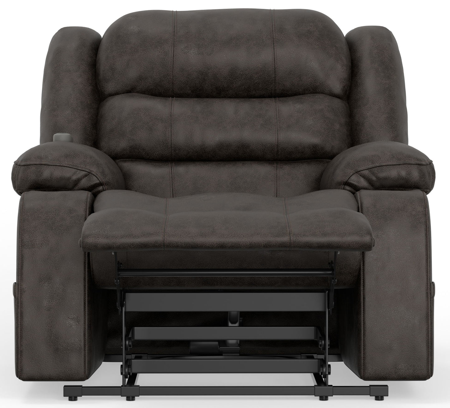 Tucker - Power Lift Recliner With Heat & Massage - Steel - Hornell Furniture Outlet