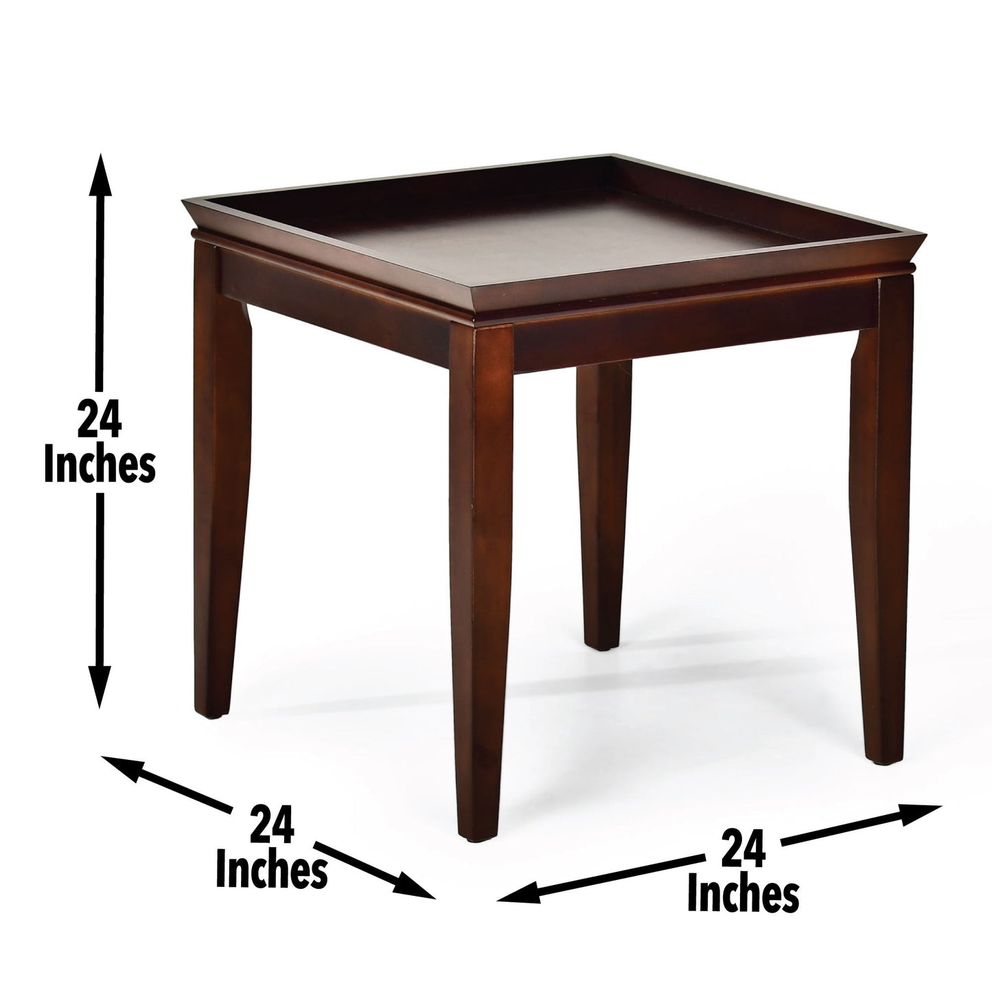 Clemson - End Table - Brown - Hornell Furniture Outlet