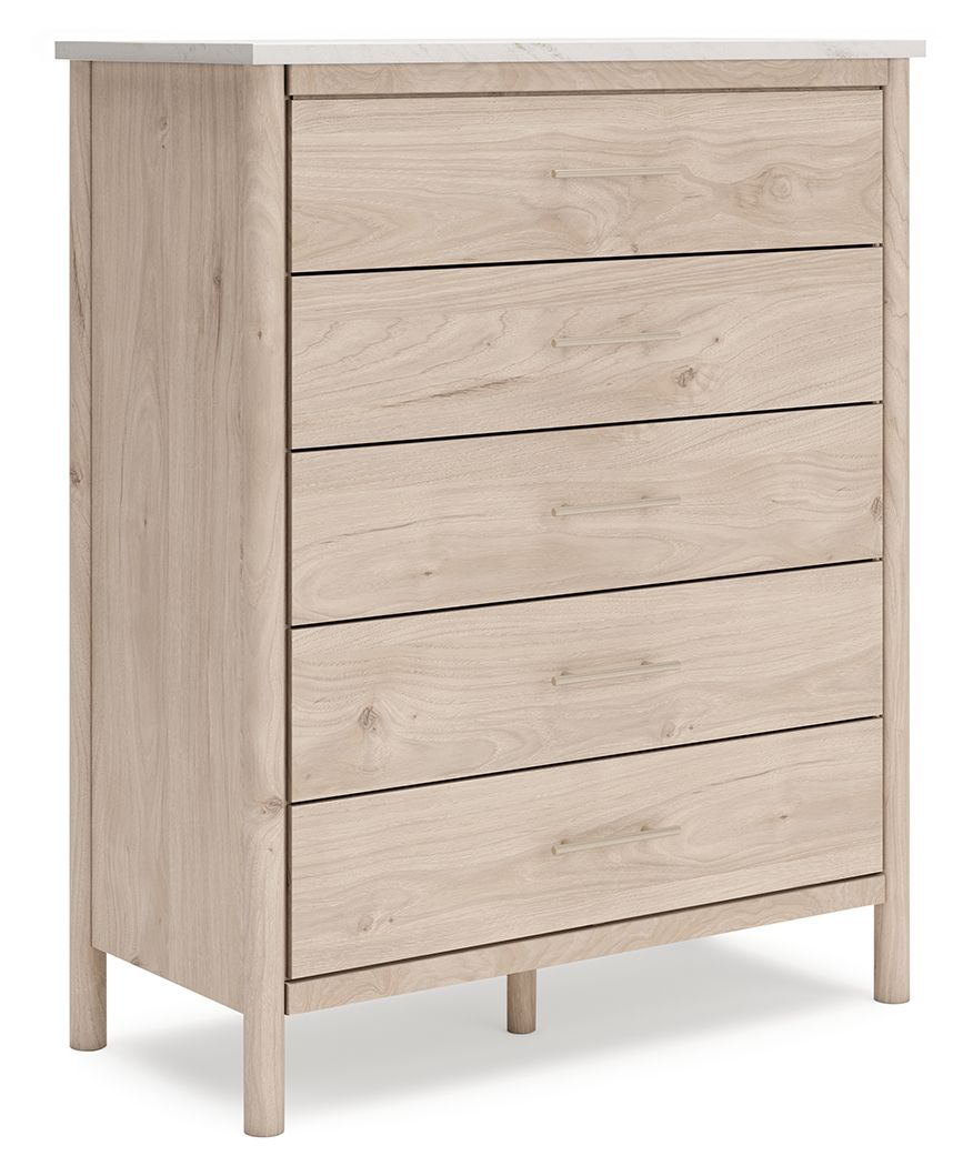 Cadmori - Five Drawer Wide Chest - Hornell Furniture Outlet