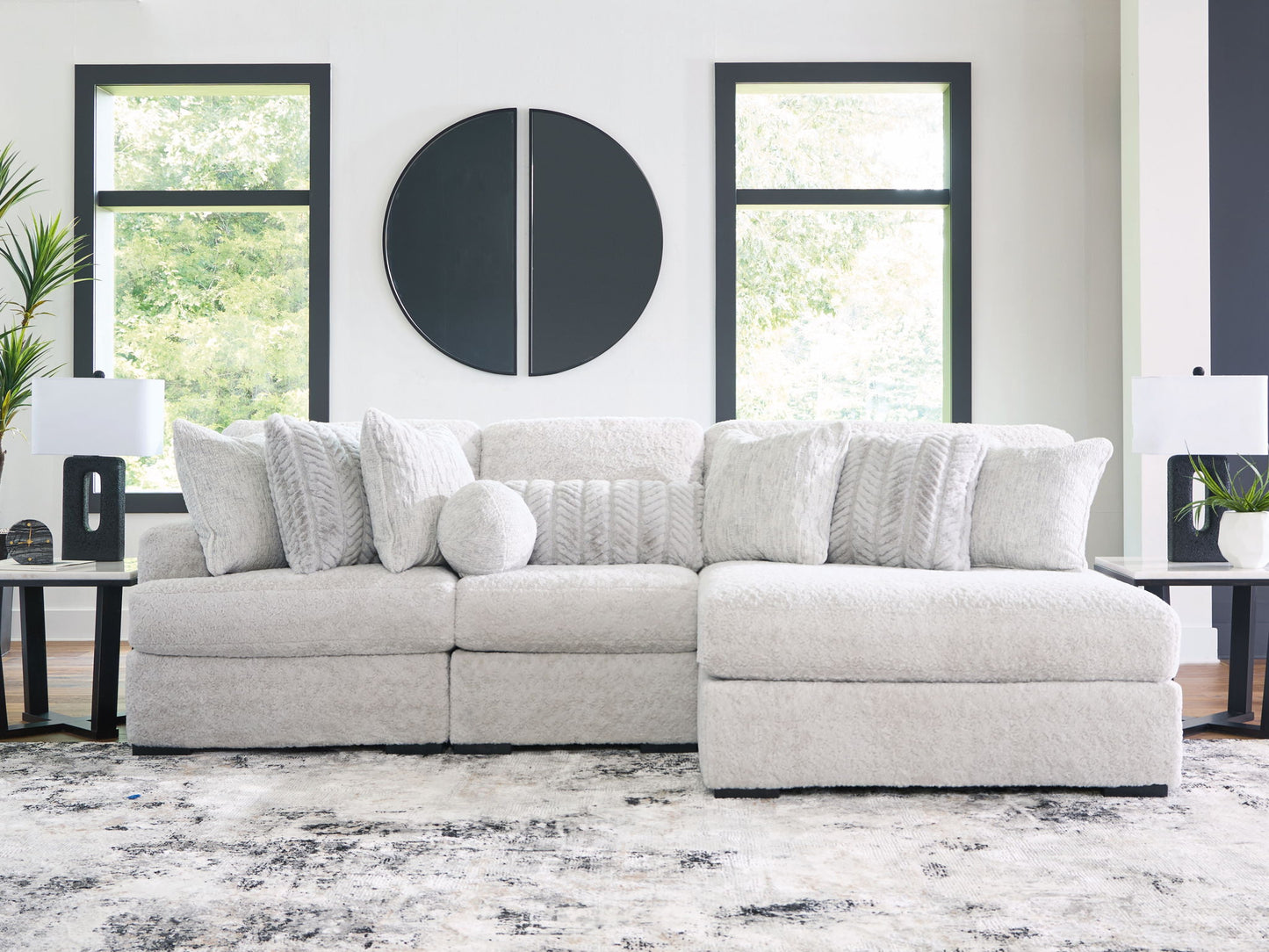Cuddle Plush - Sectional - Hornell Furniture Outlet