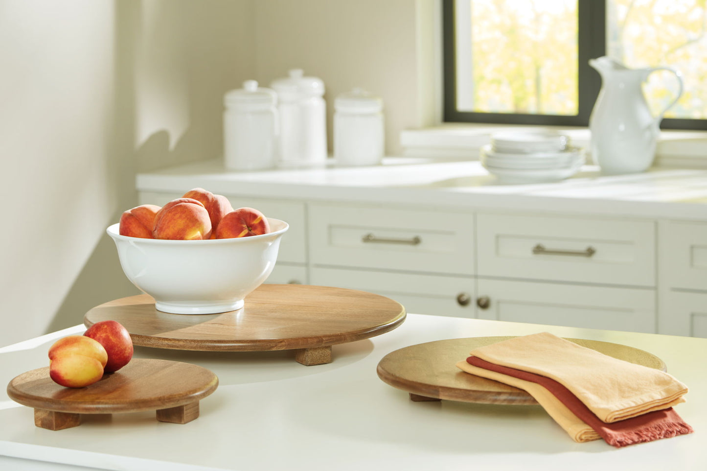Kaidler - Brown - Tray Set (Set of 3) - Hornell Furniture Outlet