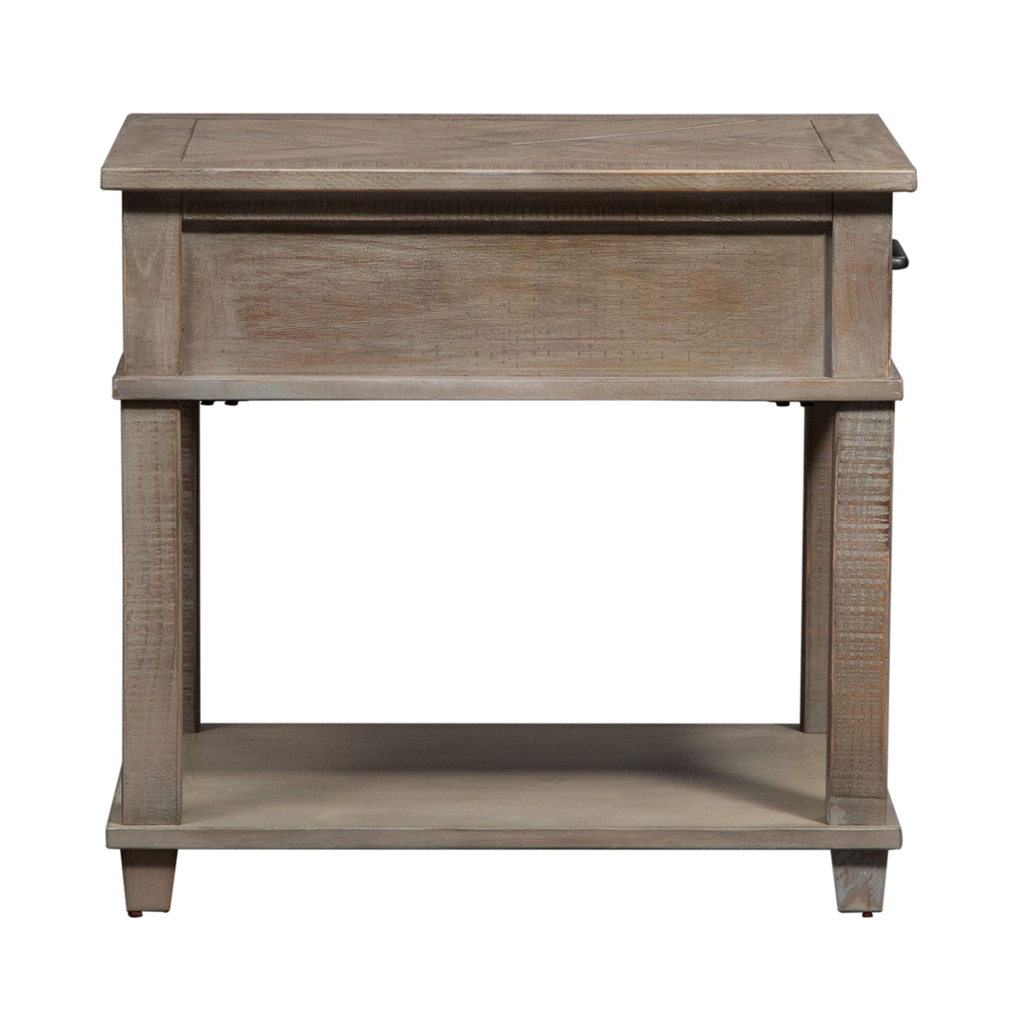 Parkland Falls - Rectangular End Table - Light Brown - Hornell Furniture Outlet