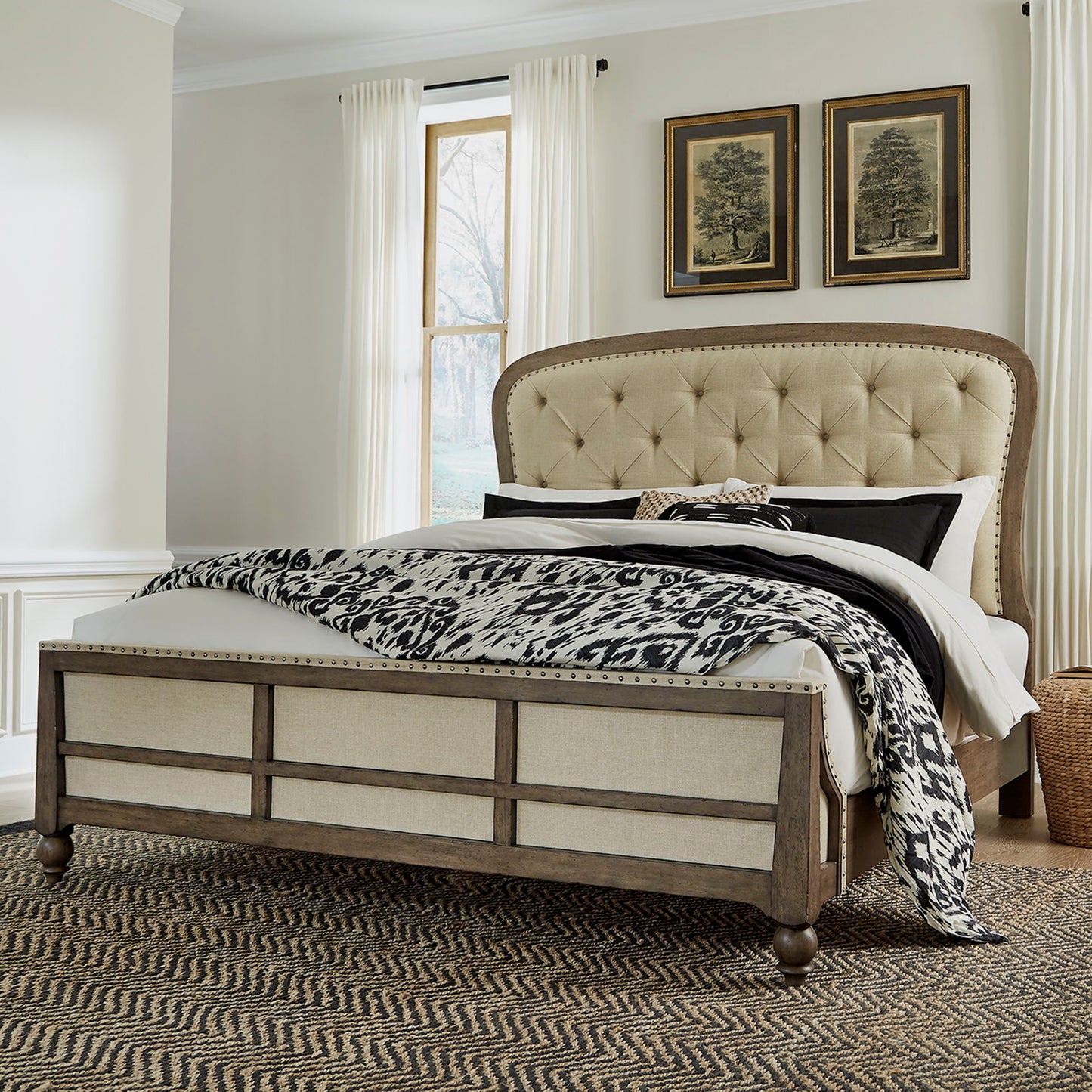 Americana Farmhouse - Shelter Bed - Hornell Furniture Outlet