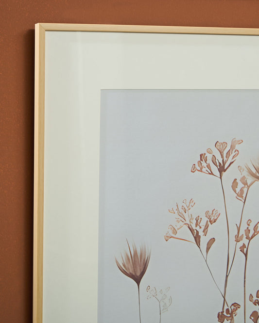 Chettings - Beige / Gray / Blush - Wall Art Set (Set of 4) - Hornell Furniture Outlet