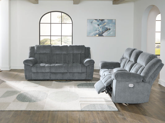 Tip - off - Reclining Living Room Set - Hornell Furniture Outlet