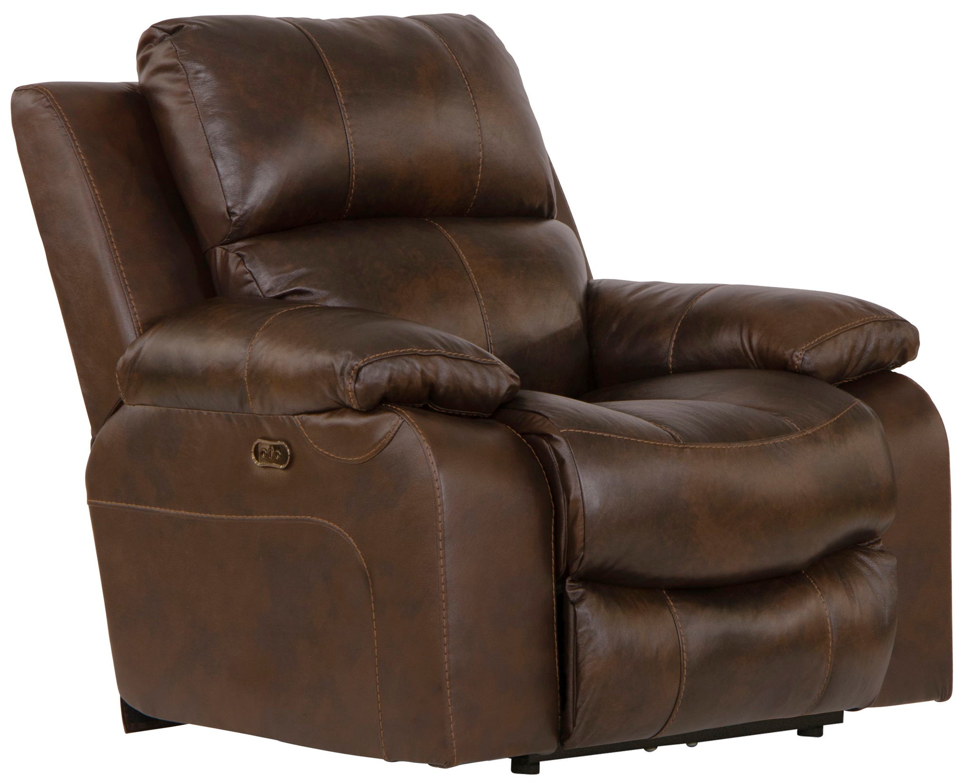 Positano - Top Grain Italian Leather Recliner - Hornell Furniture Outlet