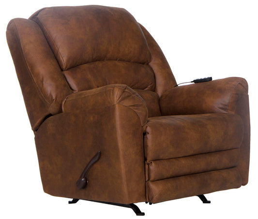 Hayden - Chaise Rocker Recliner With Heat / Massage & Oversize Xtra Comfort Footrest - Hornell Furniture Outlet