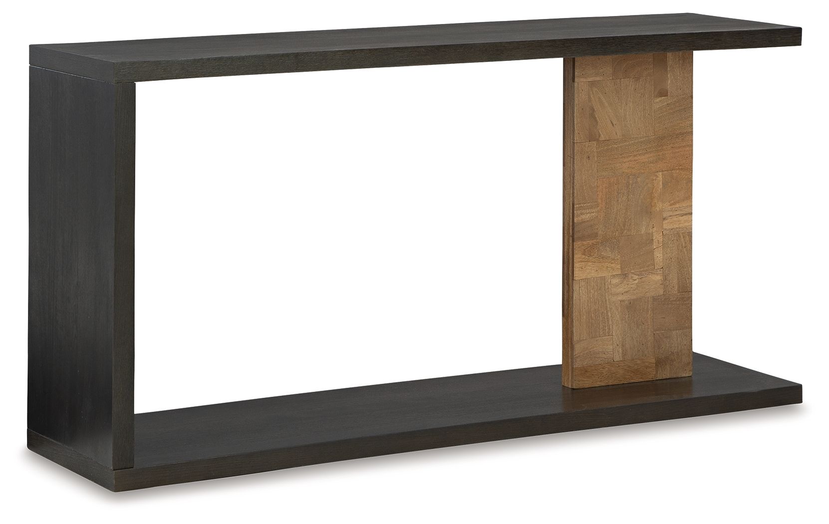 Camlett - Brown - Console Sofa Table - Hornell Furniture Outlet