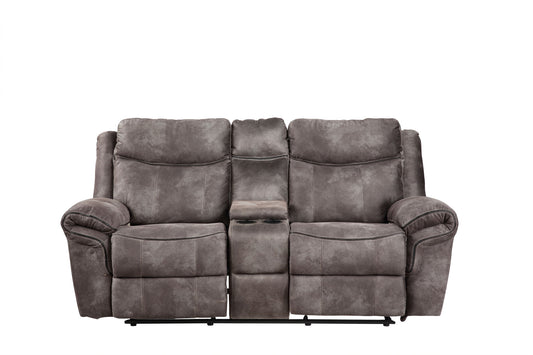 Nashville - Glider Recliner Console Loveseat - Hornell Furniture Outlet