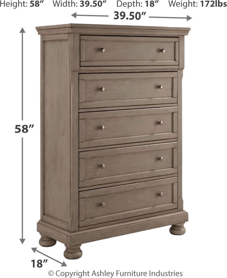 Lettner - Sleigh Bedroom Set - Hornell Furniture Outlet