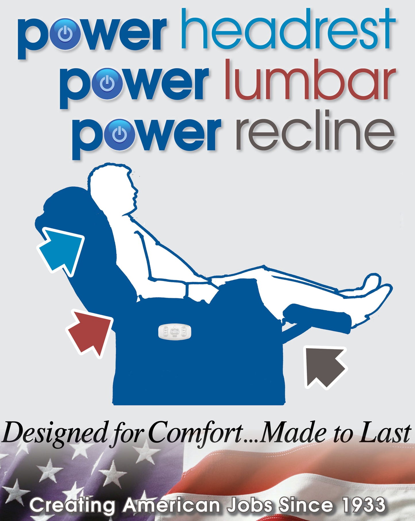Paradise - Power Lift/Headrest/Lay Flat Recliner With CR3 Heat/Massage - Hornell Furniture Outlet