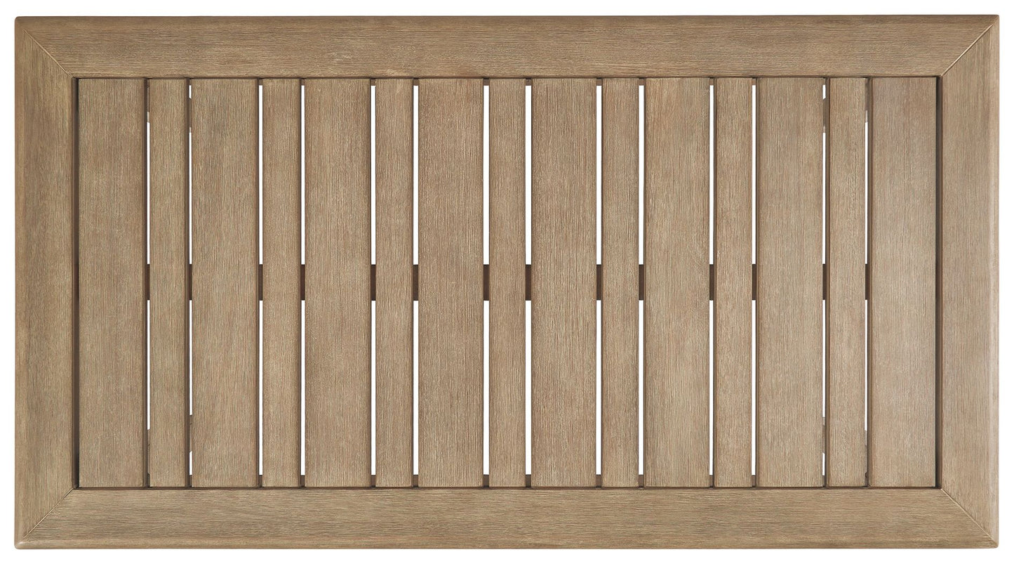 Gerianne - Brown - Rectangular Cocktail Table - Hornell Furniture Outlet