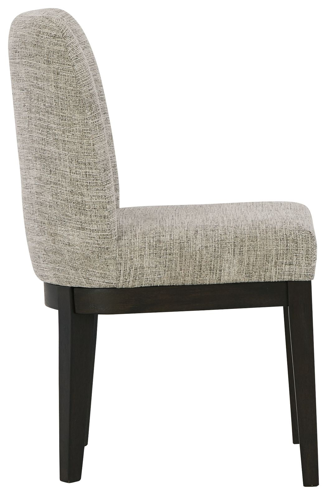 Burkhaus - Beige / Dark Brown - Dining UPH Side Chair (Set of 2) - Hornell Furniture Outlet