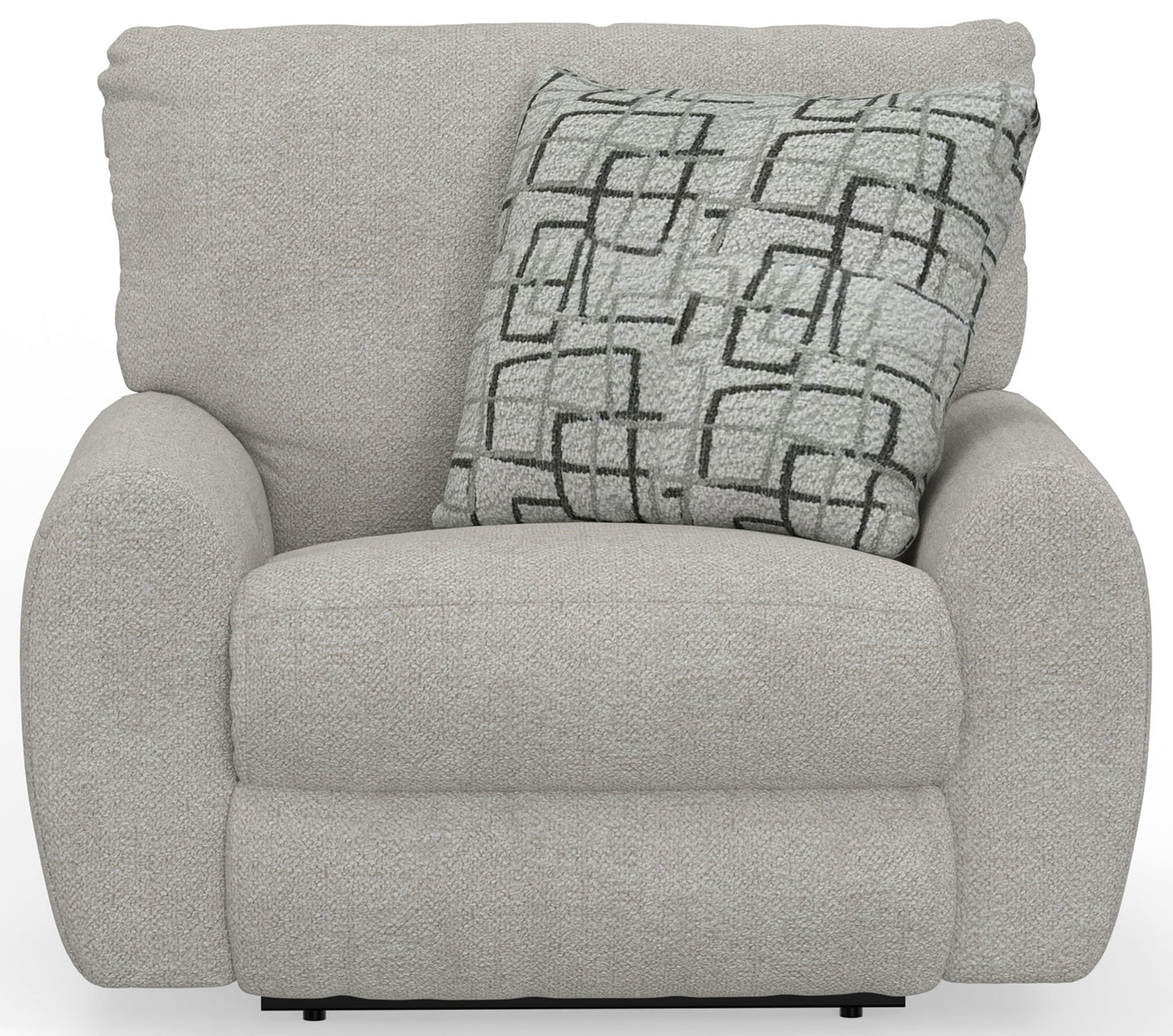 Maxwell - Power Deep Seat Lay Flat Recliner - Hornell Furniture Outlet