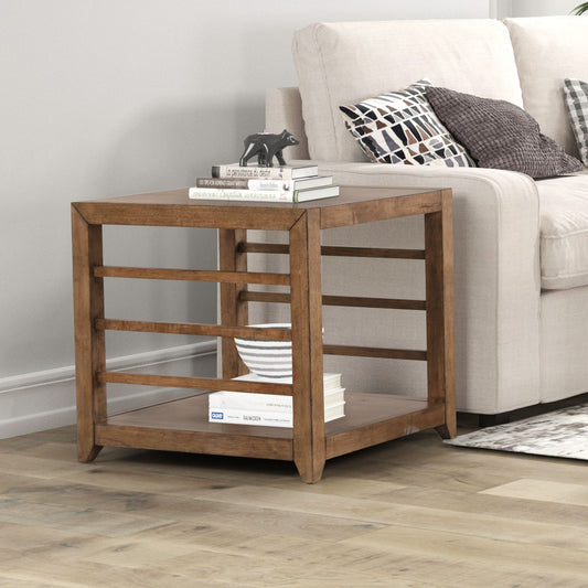 Shaker Lakes - End Table - Brown - Hornell Furniture Outlet