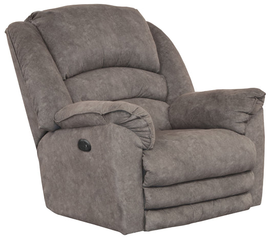 Rialto - Power Lay Flat Recliner - Hornell Furniture Outlet