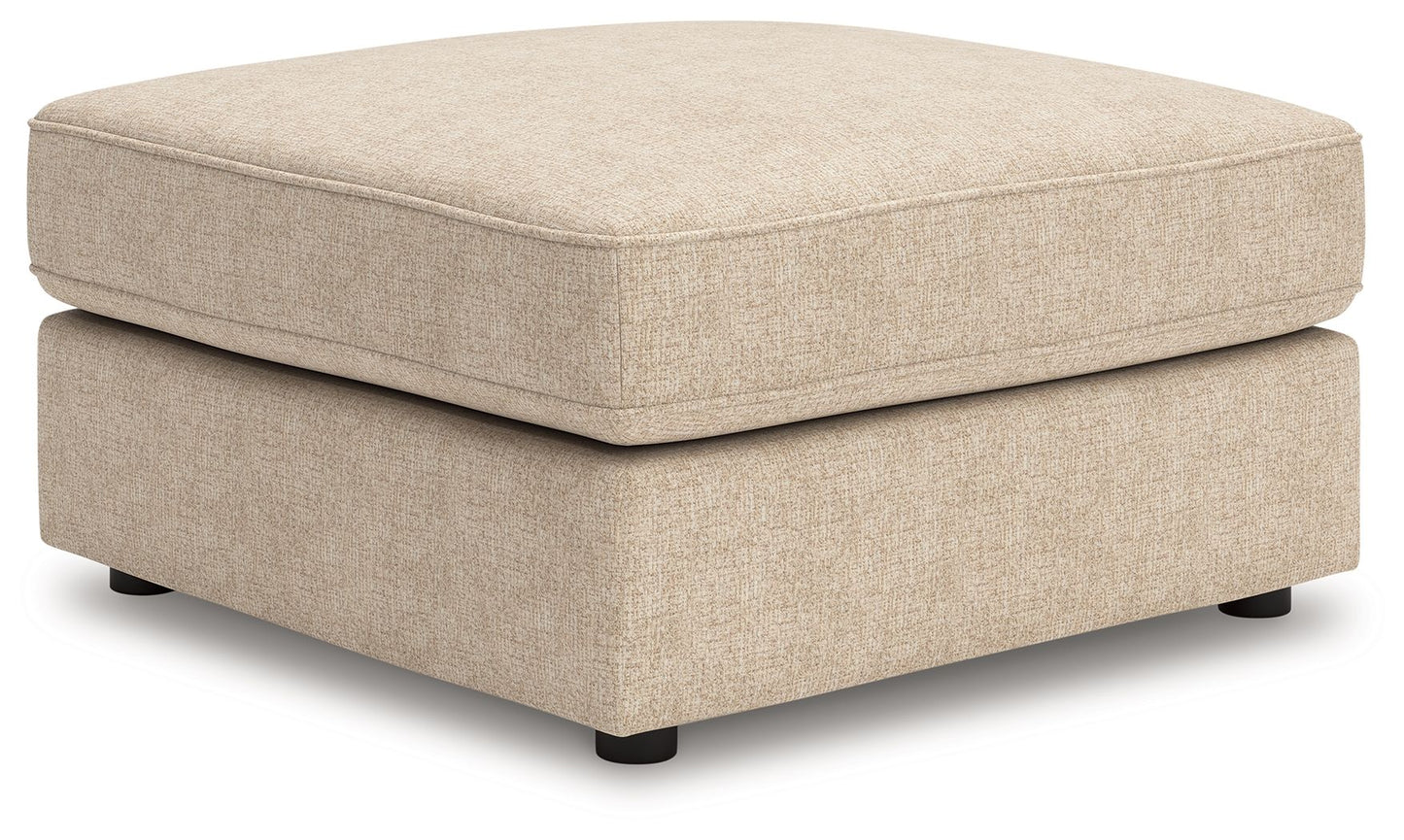 Seyler - Oversized Accent Ottoman - Sand - Hornell Furniture Outlet