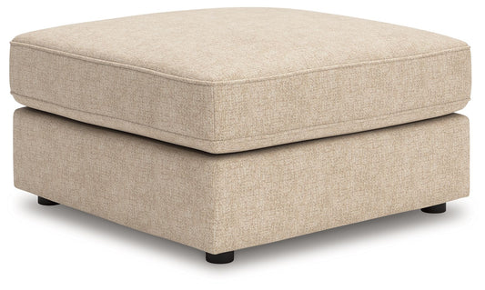 Seyler - Oversized Accent Ottoman - Sand - Hornell Furniture Outlet