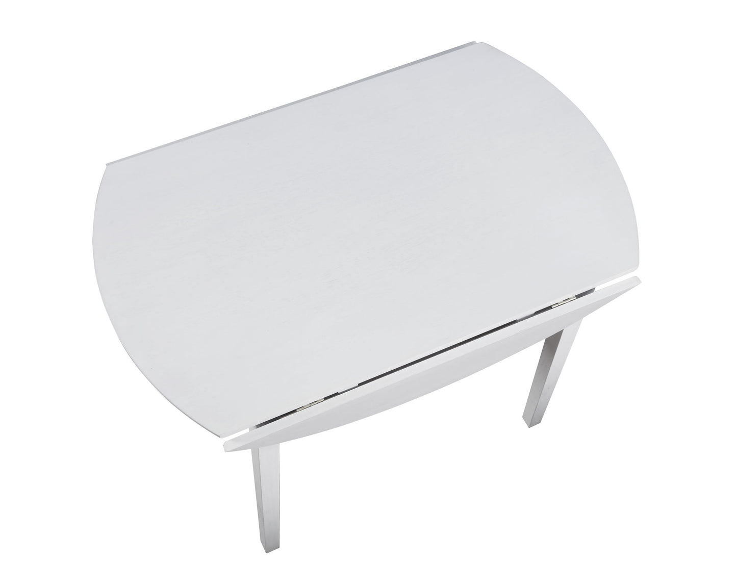 Naples - Drop Leaf Dining Table - White - Hornell Furniture Outlet