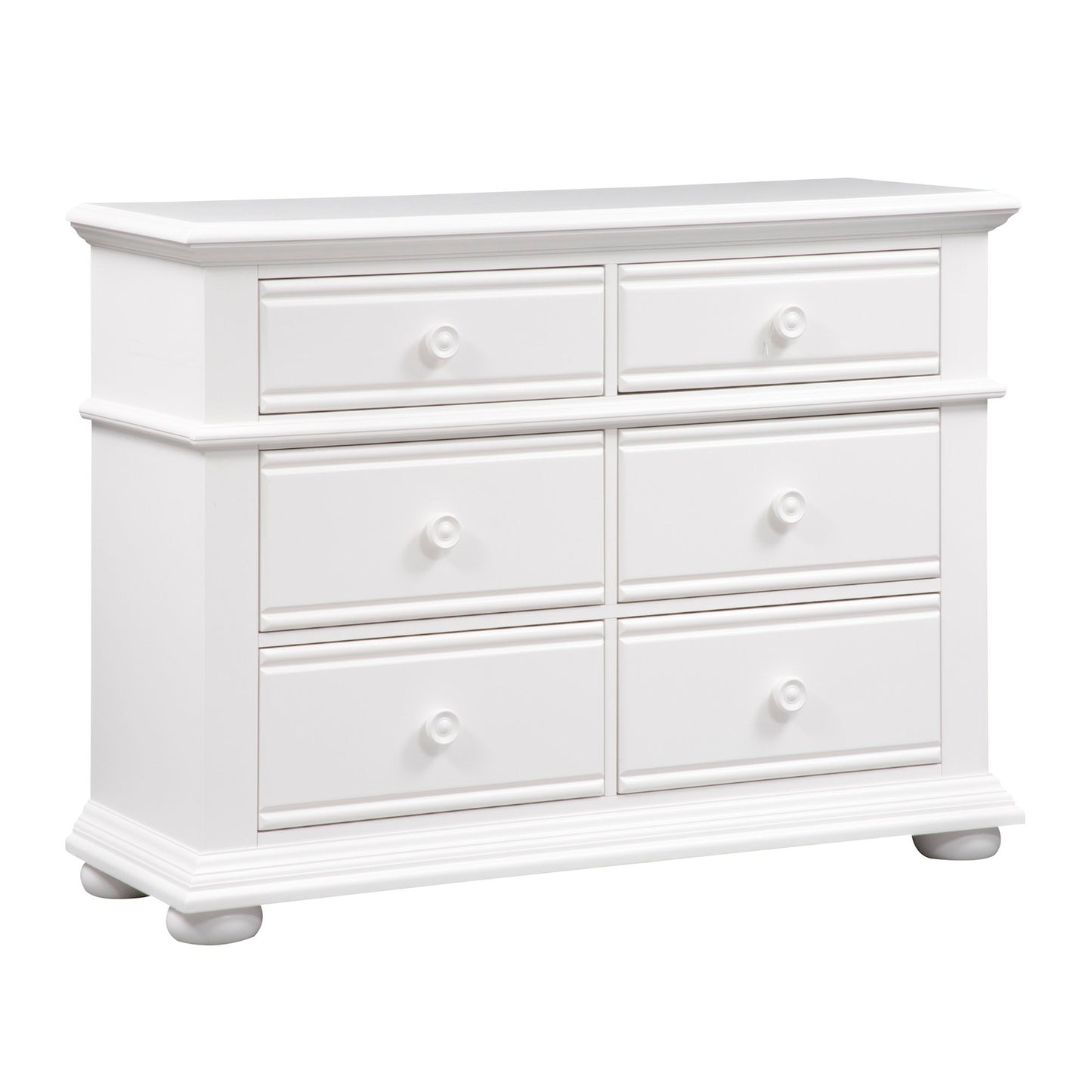 Summer House - 6 Drawer Dresser - White - Hornell Furniture Outlet